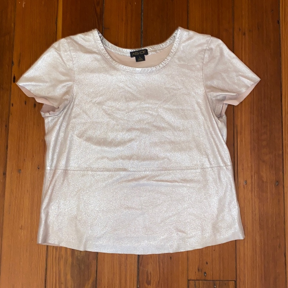 New Guard Recycled Leather Tee